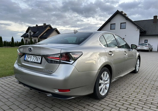 Lexus GS cena 111000 przebieg: 128000, rok produkcji 2016 z Szczecin małe 56